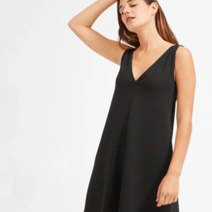Everlane The Deep V-Neck A-Line Dress